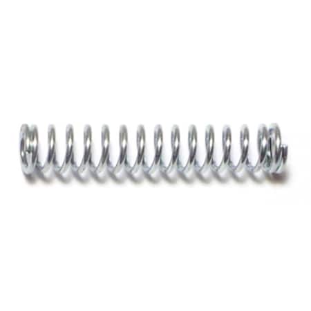 Midwest Fastener 7/32" x .032" x 1-1/4" Steel Compression Springs 1 12PK 18663